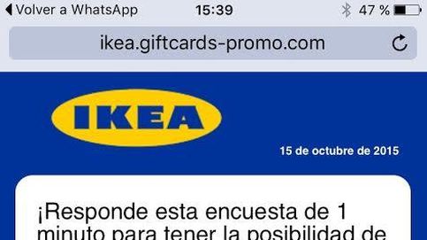 Oleada de estafas: Ikea no regala 150 euros y no hay una oferta de Ray Ban 