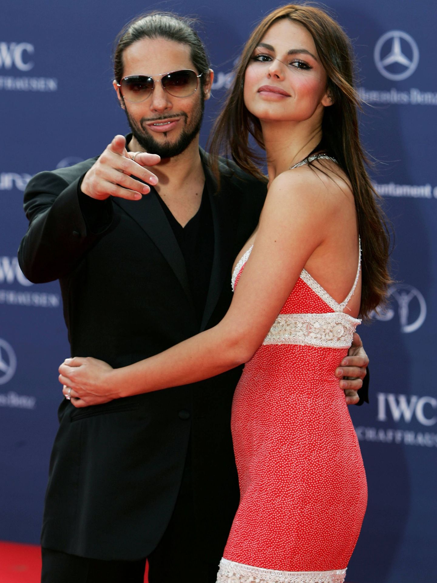 Marisa Jara y Joaquín Cortes, en Cannes en una imagen de archivo. (Gtres)
