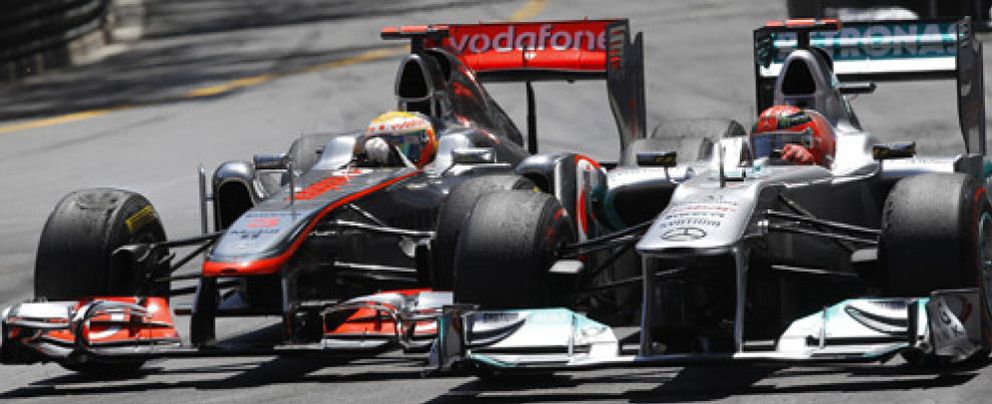 Foto: Qué tienen en común un fuera de juego con un adelantamiento en Fórmula 1