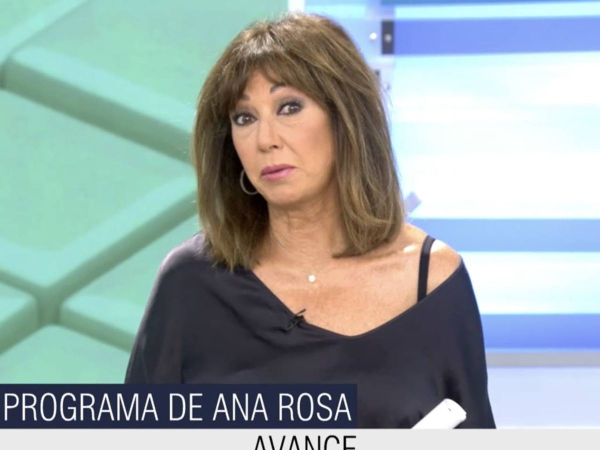 Foto: Ana Rosa Quintana. (Mediaset España)