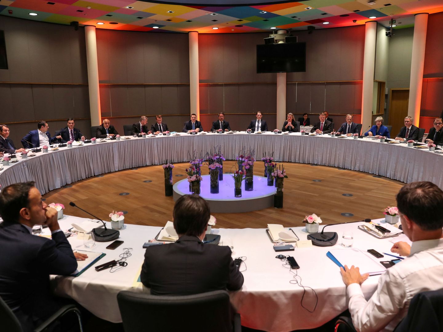 Reunión del Consejo Europeo en Bruselas. (Reuters)