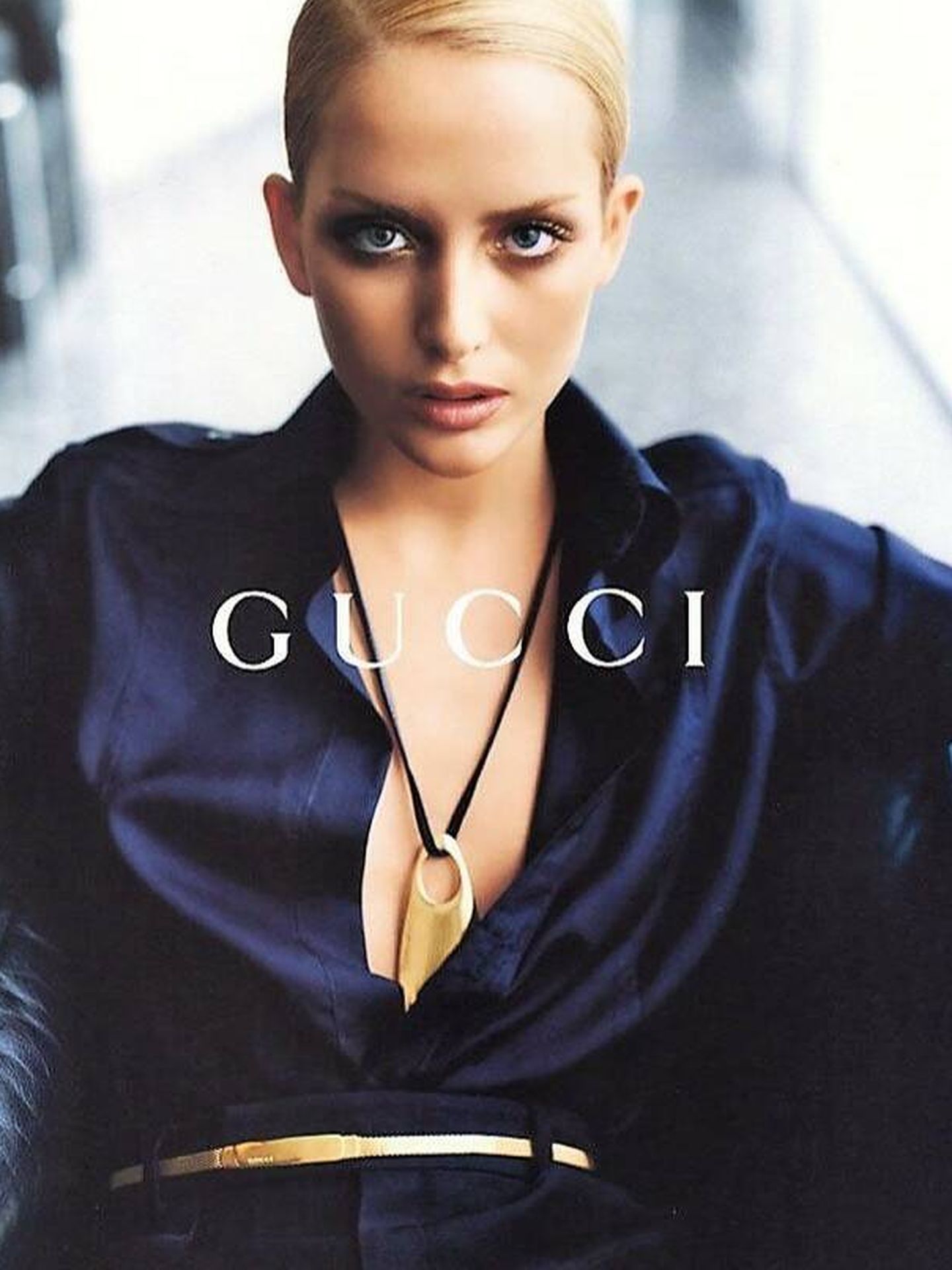 Imagen de una campaña de Gucci vintage. (Instagram/@lab2022)