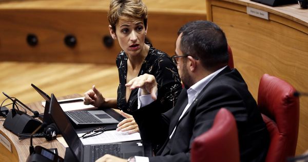 Foto: La presidenta del Gobierno de Navarra, María Chivite. (EFE)