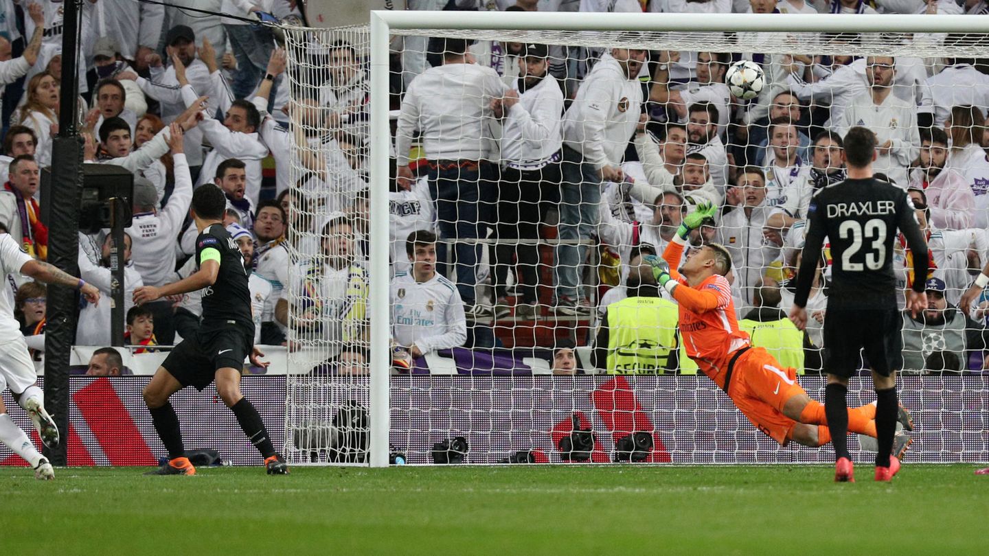 El gol de Marcelo. (EFE) 