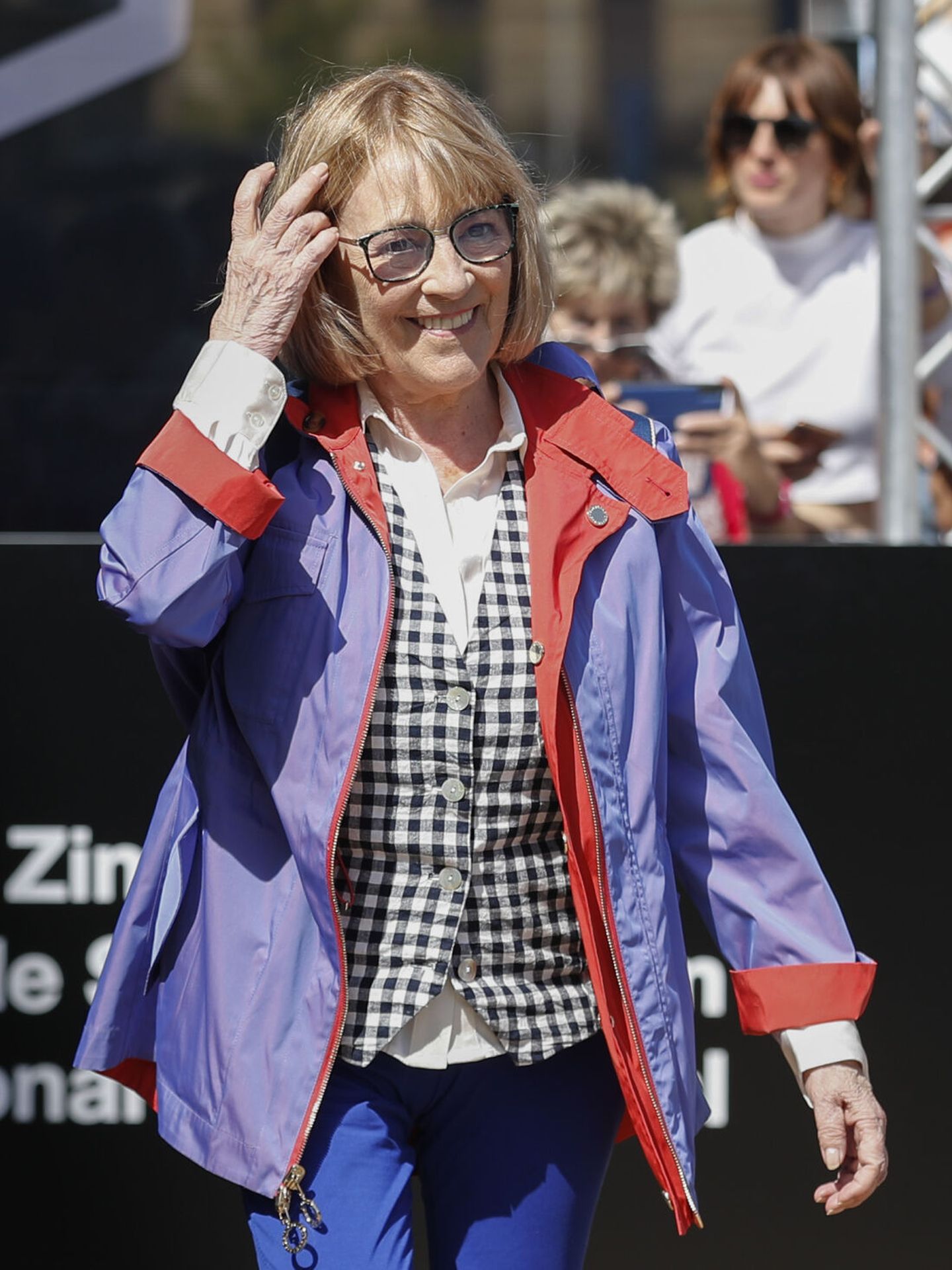 Carmen Maura a su llegada al Festival Internacional de Cine de San Sebastián. (EFE/Juan Herrero) 