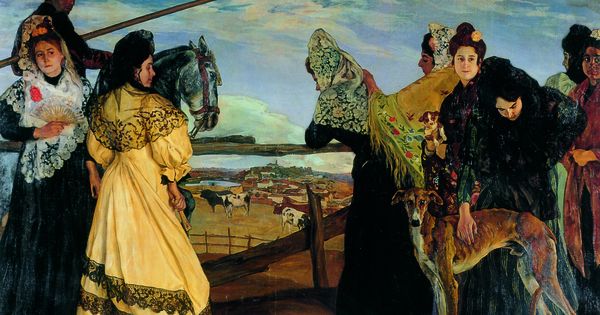 Foto: 'Víspera de la corrida', Ignacio Zuloaga (1898) (Museo de Bellas Artes de Bélgica)