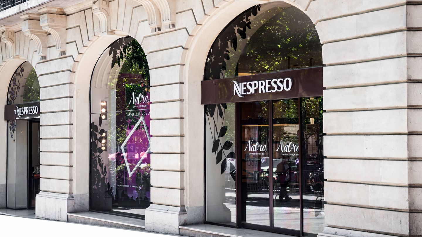 Boutique de Nespresso en París. (iStock)