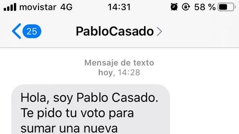 El PP apura la campaña con SMS de último minuto: Hola, soy Pablo Casado