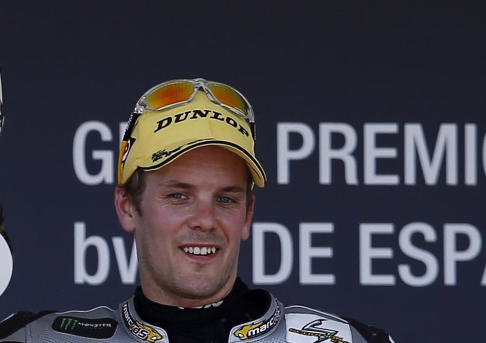 Foto: Mika Kallio en el podio de Jerez (Reuters).
