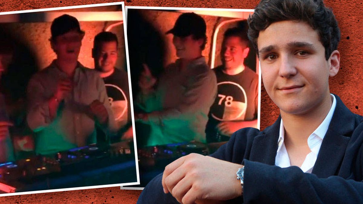 Hizo de DJ y camarero: Froilán se desmelena en su fiesta sorpresa de 19 cumpleaños
