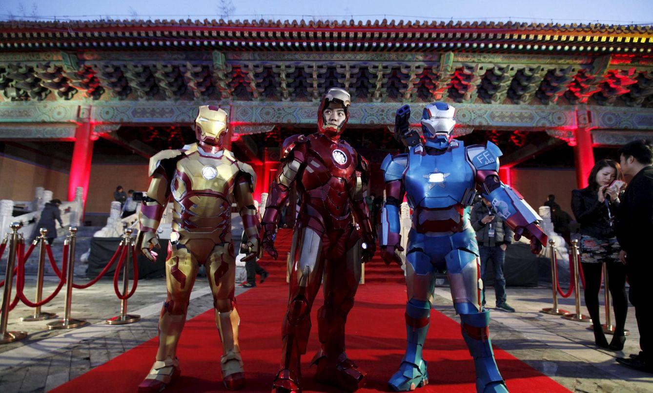 Evento promocional en China para 'Iron Man 3' (Reuters)