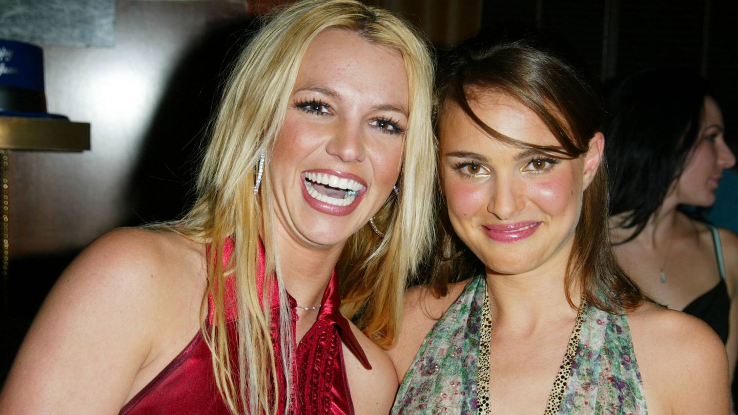  Junto a Britney Spears en 2002. (Getty)