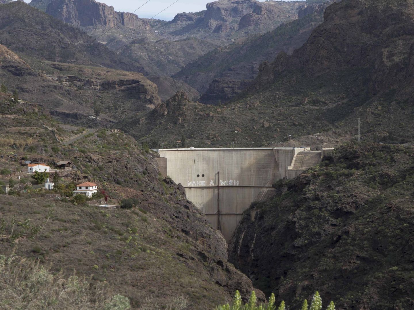 La presa de Soria, en Gran Canaria. (Antonio Calvo Roy)
