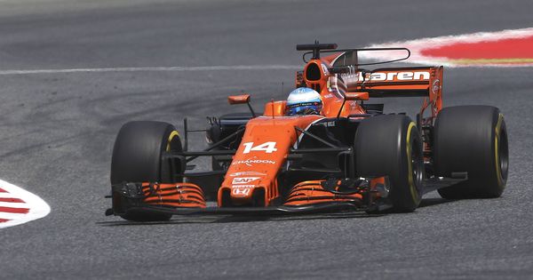 Foto: Alonso, durante el Gran Premio de España. (EFE)