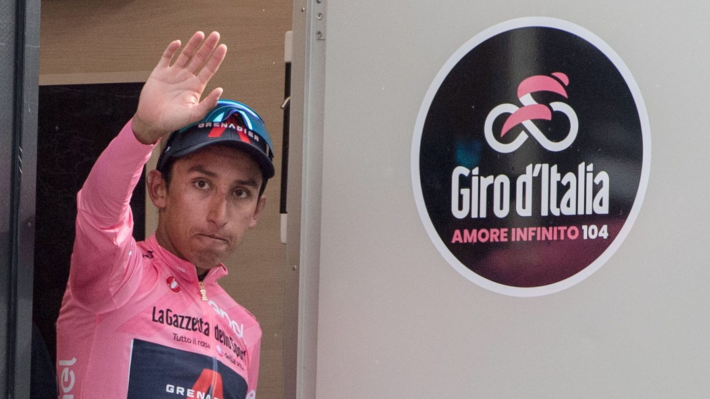 Egan Bernal, máximo favorito al Giro. (Efe)