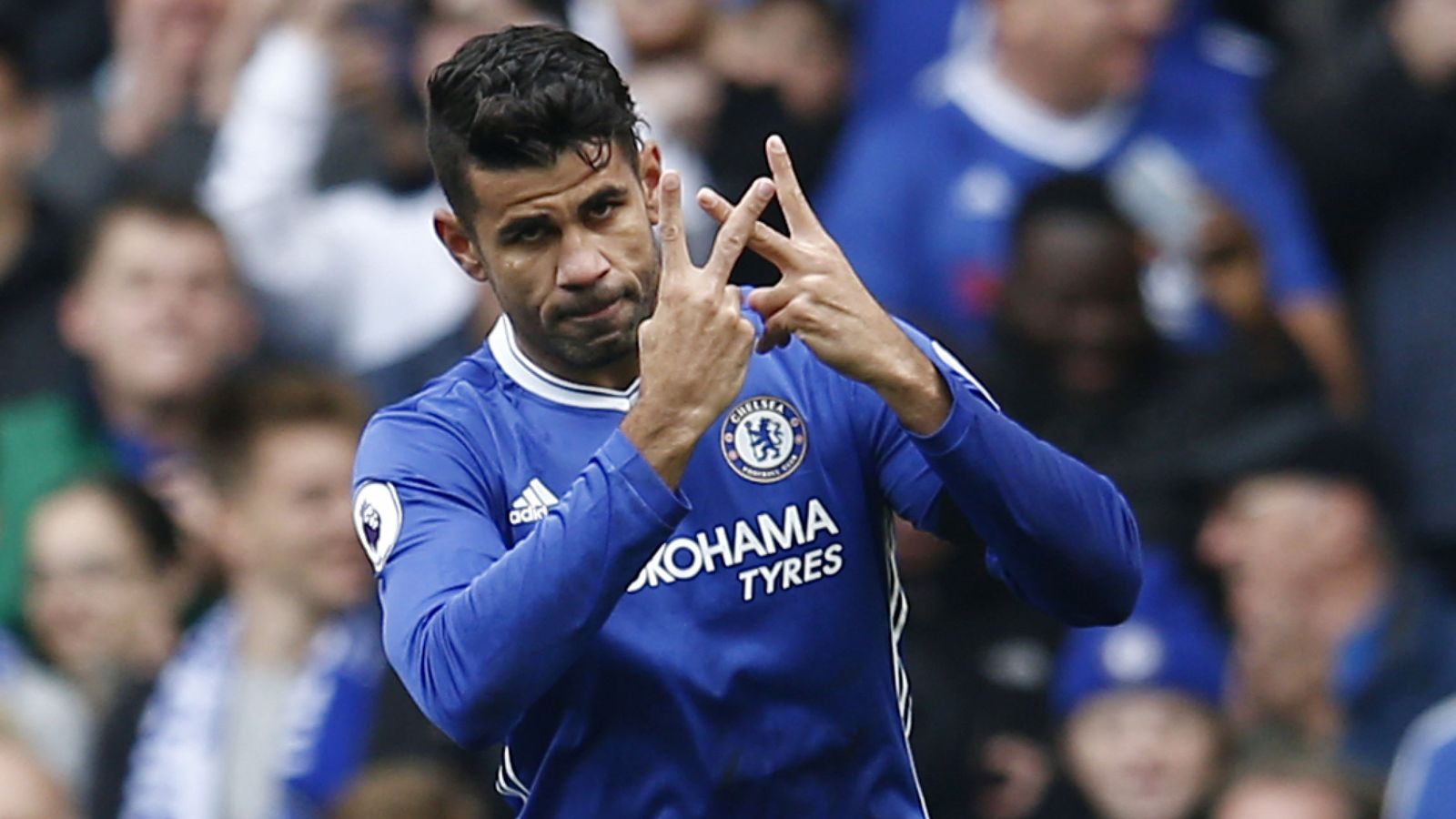 Foto: Diego Costa abrió el marcador en el Chelsea-Leicester City (Reuters)