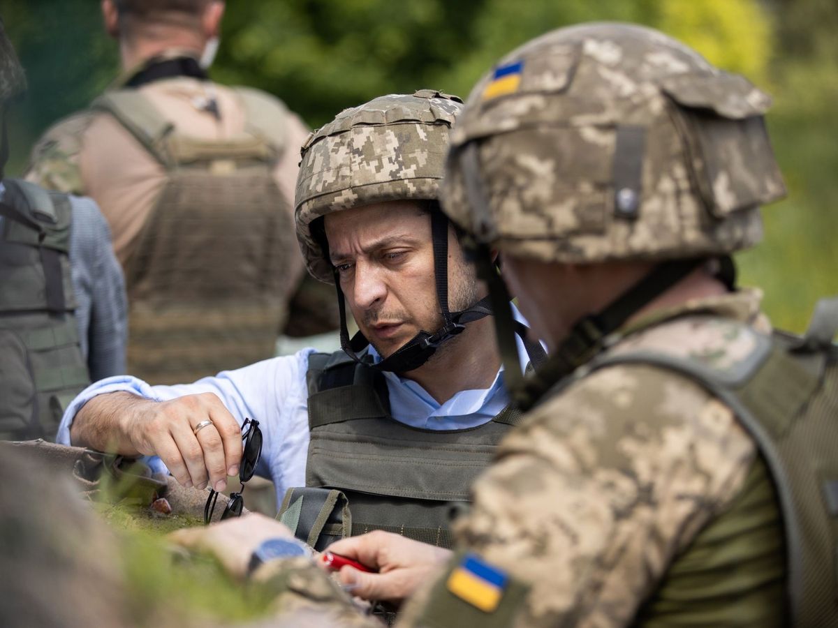 Foto: El presidente de Ucrania, Vladímir Zelenski. (EFE)