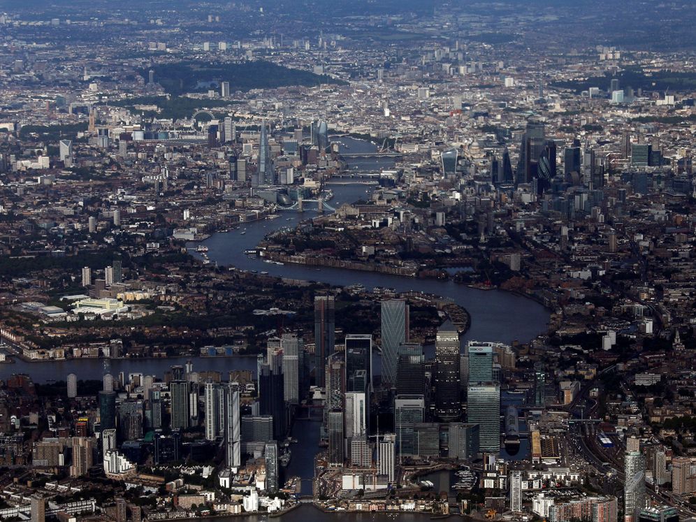 Foto: Vistas de la city de Londres. (Reuters)