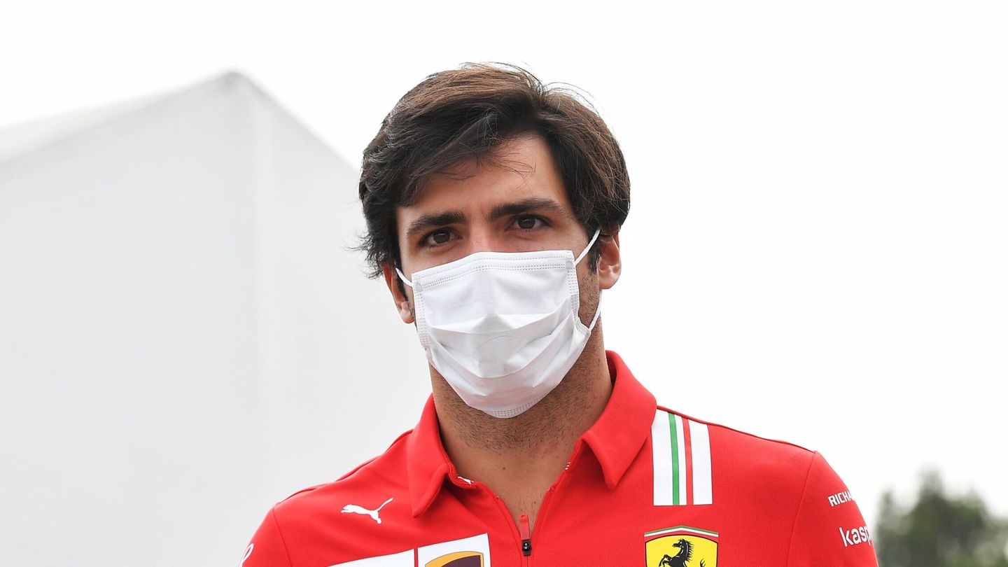 Carlos Sainz, en el Gran Premio de Italia. (Reuters/Vincent West)