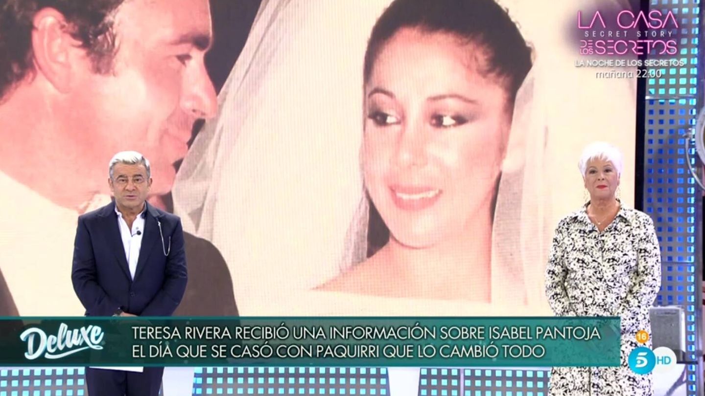 Jorge Javier y Teresa Rivera. (Telecinco).