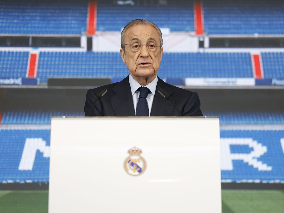Foto: Florentino Pérez, presidente del Real Madrid. (EFE/Real Madrid)