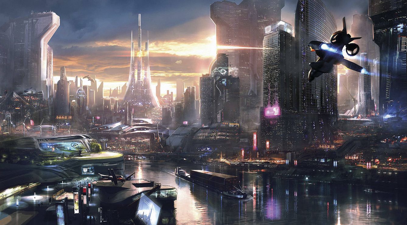 ¿Se imaginan una ciudad así? No estamos lejos. En la imagen, ambientación del juego 'Remember me', que recrea un París de estética cyberpunk en el año 2084. 