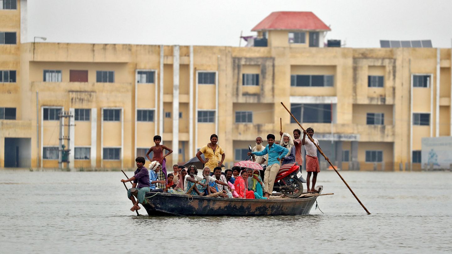 Un grupo de personas fueron rescatadas en el estado de Bihar. (Reuters)
