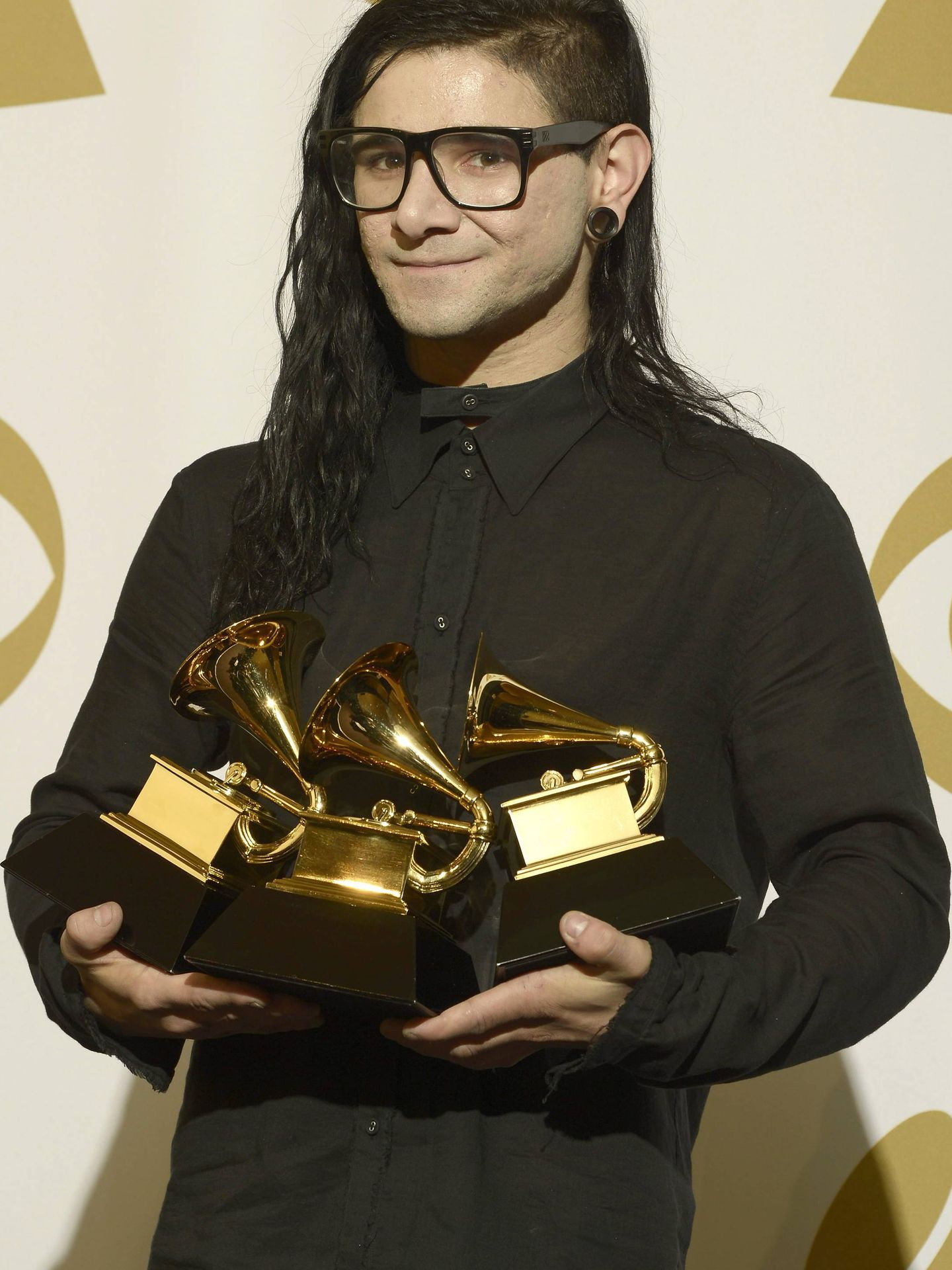 En los Grammy.