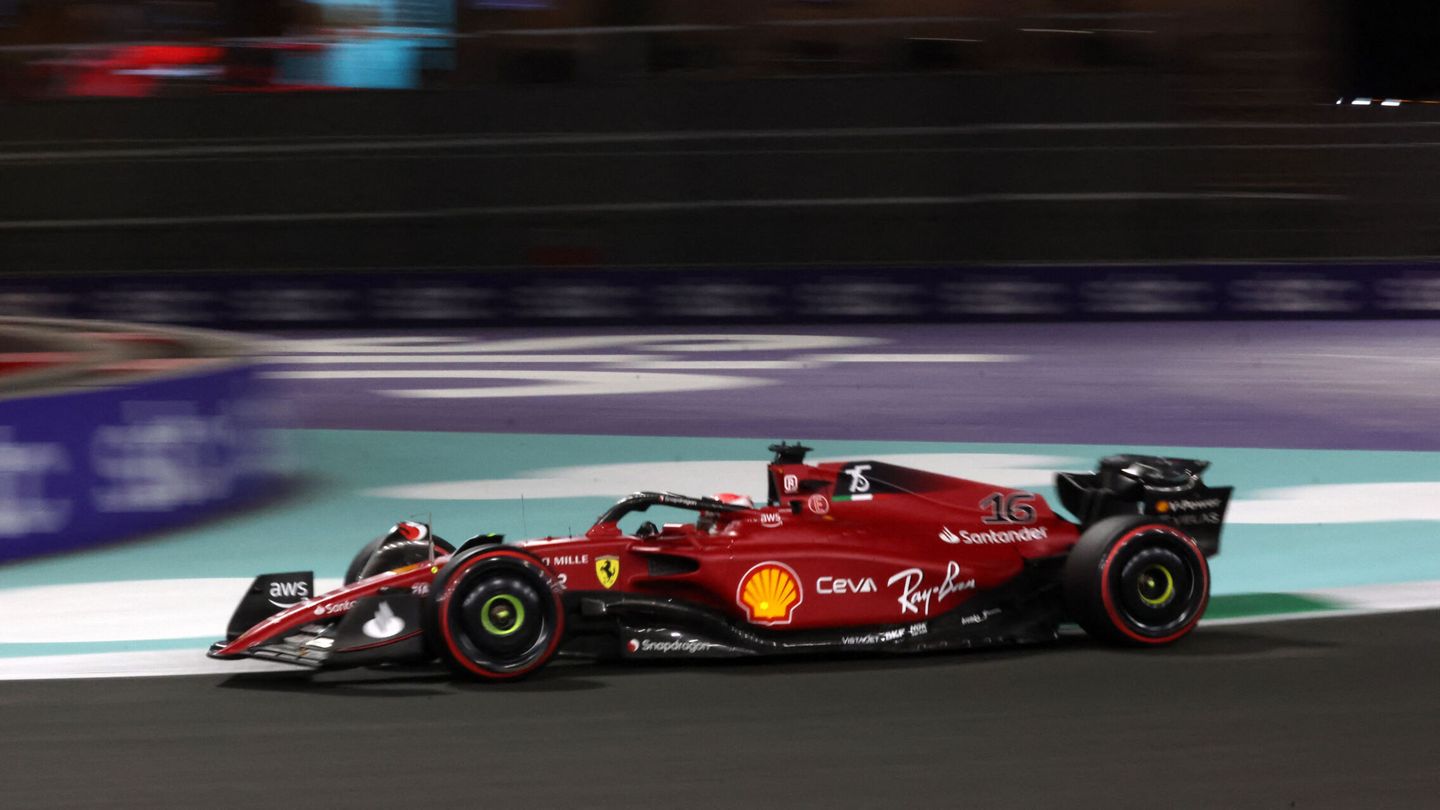 Leclerc ha firmado la vuelta más rápida de la carrera. (Reuters/Hamad I Mohammed)