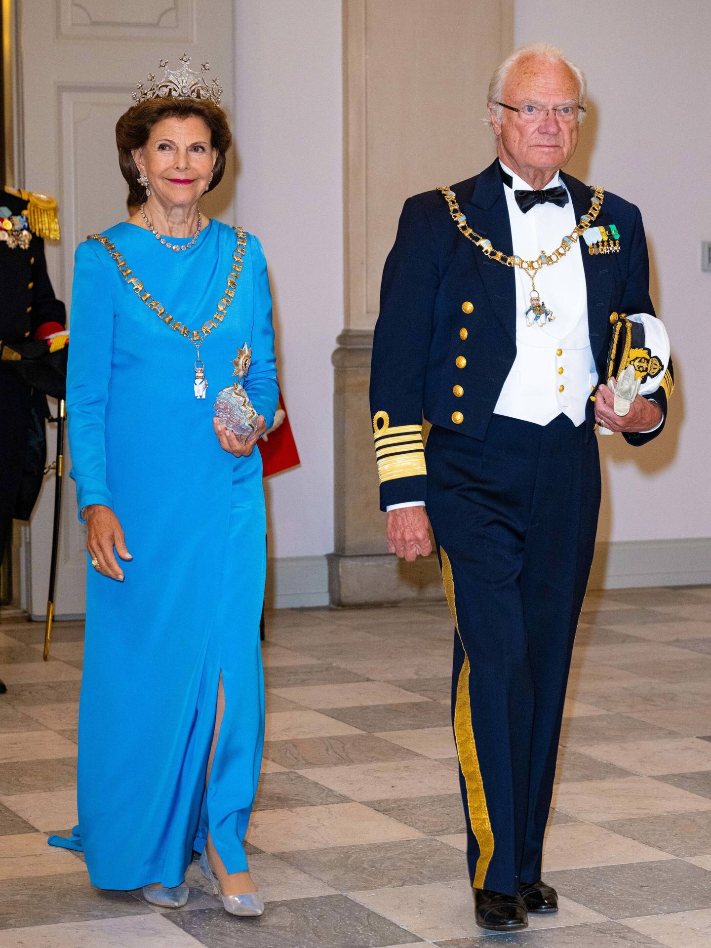 La reina Silvia y el rey Carlos Gustavo de Suecia. (CP)