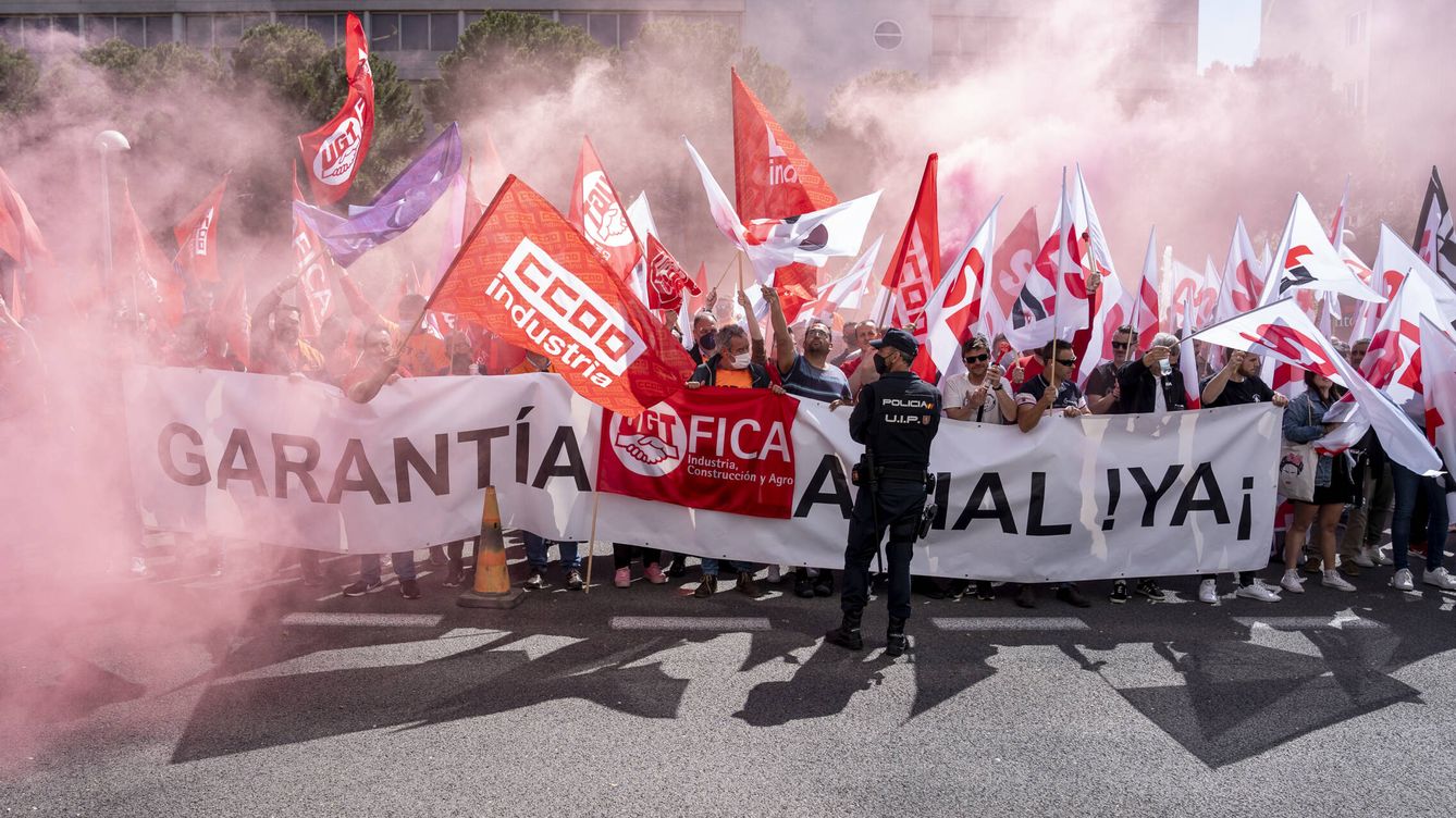 Foto: Manifestación el pasado 6 de mayo en Madrid. (Getty/Europa Press)