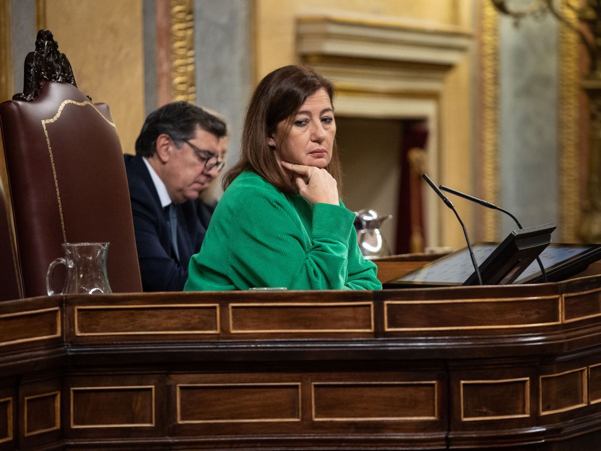 Foto: La presidenta del Congreso, Francina Armengol. (Europa Press/Alejandro Martínez Vélez)