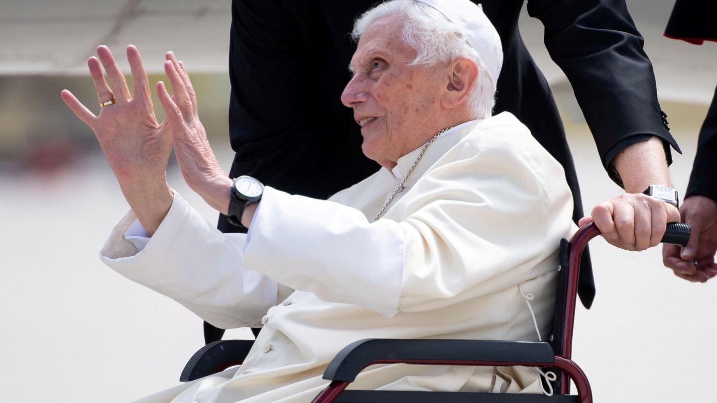 Imagen de Benedicto XVI en el año 2020. (Reuters)