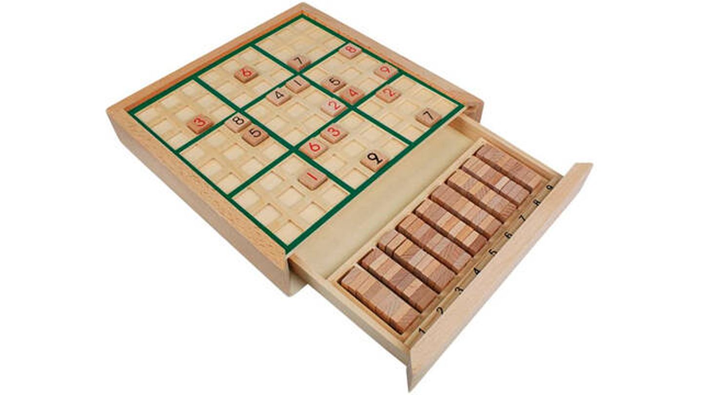 Juego de mesa de madera sudoku Andux 