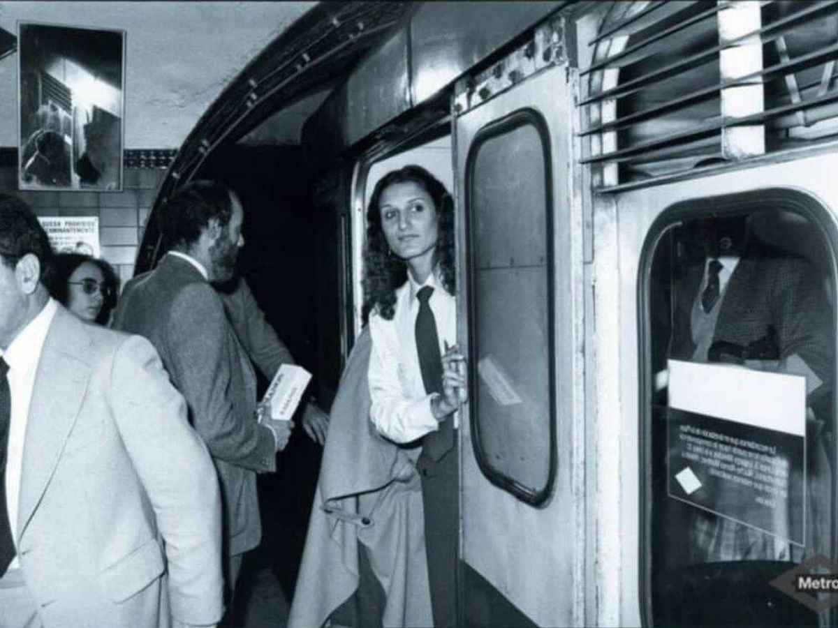 Foto: Estrella Aranda, primera mujer maquinista de Metro de Madrid (Foto: Metro de Madrid)