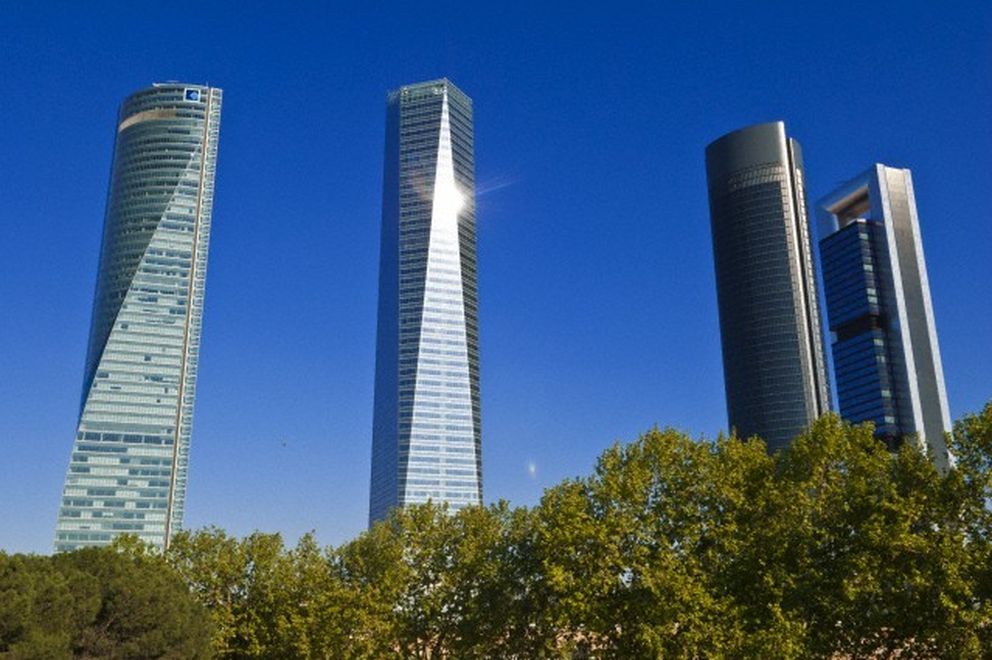 Las cuatro torres de Madrid. (Corbis)