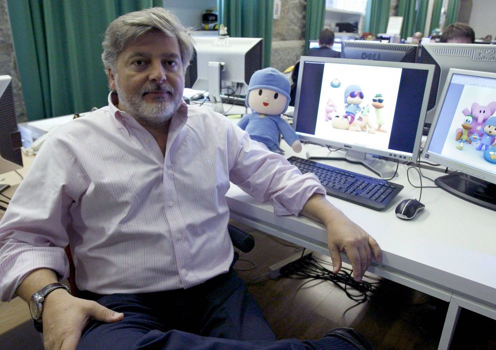 Foto: El presidente de Zinkia, la productora de la serie de animación Pocoyó, José María Castillejo