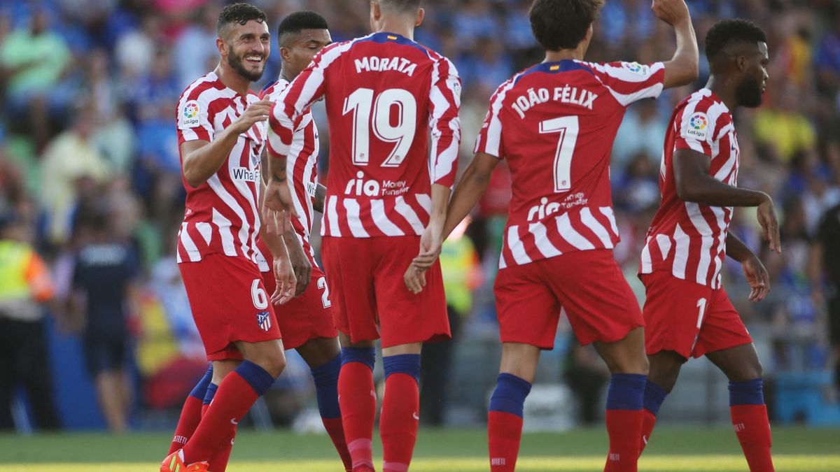 El Atlético de Morata y Joao Félix se exhibe en Getafe con una goleada temible (0-3)