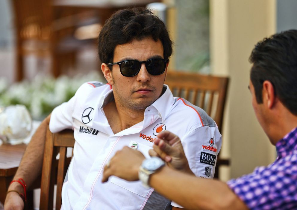 Foto: Sergio Pérez en su antepenúltimo gran premio con McLaren, en Abu Dabi.