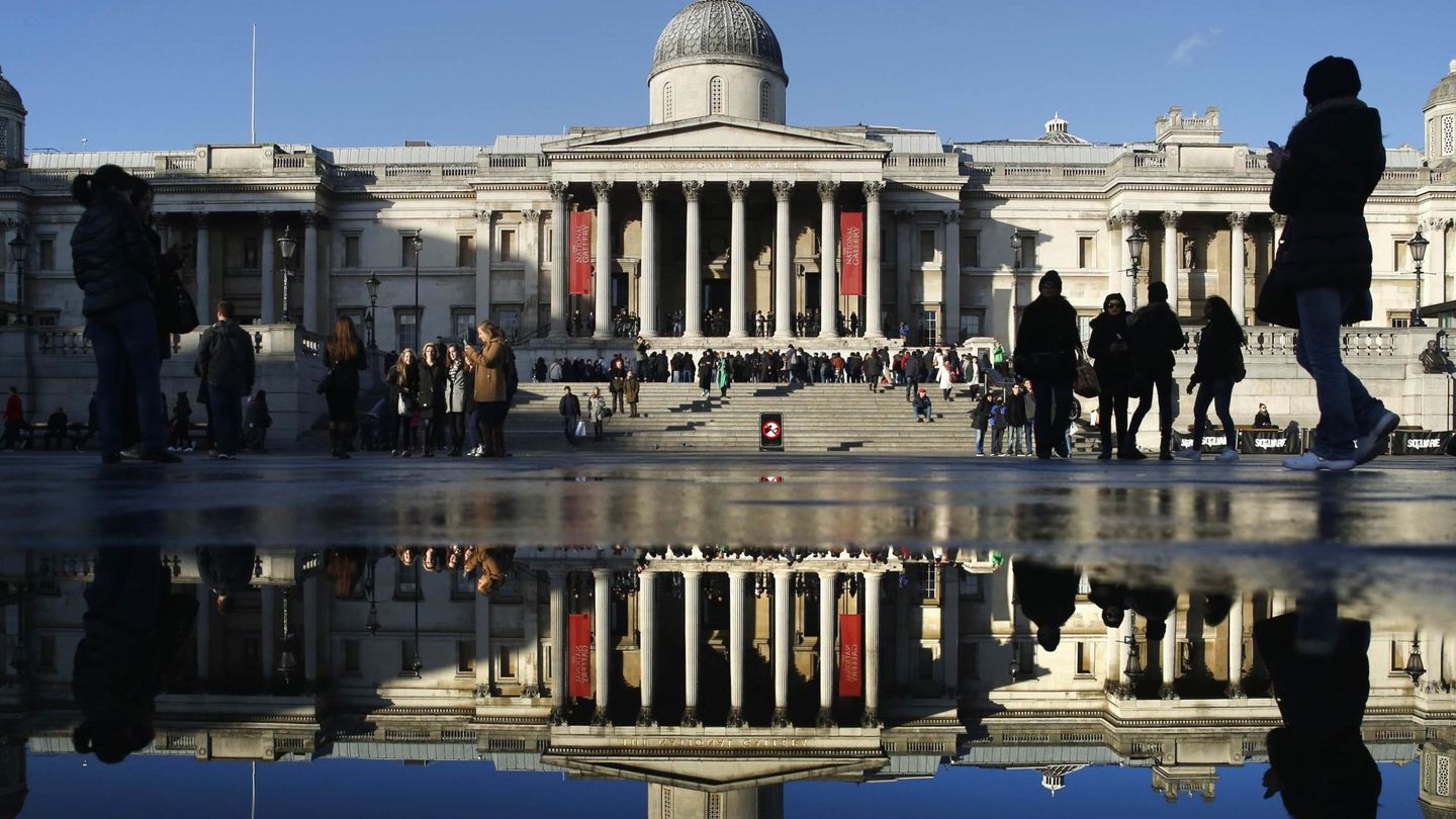Vista exterior de la National Gallery de Londres. (REUTERS)