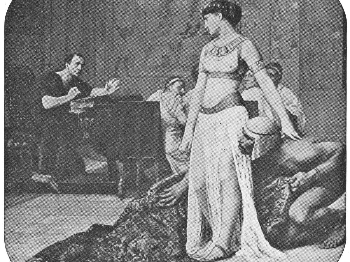 Foto: Cuadro de Cleopatra y Julio César, pintado por Jean-Léon Gérôme. (iStock)