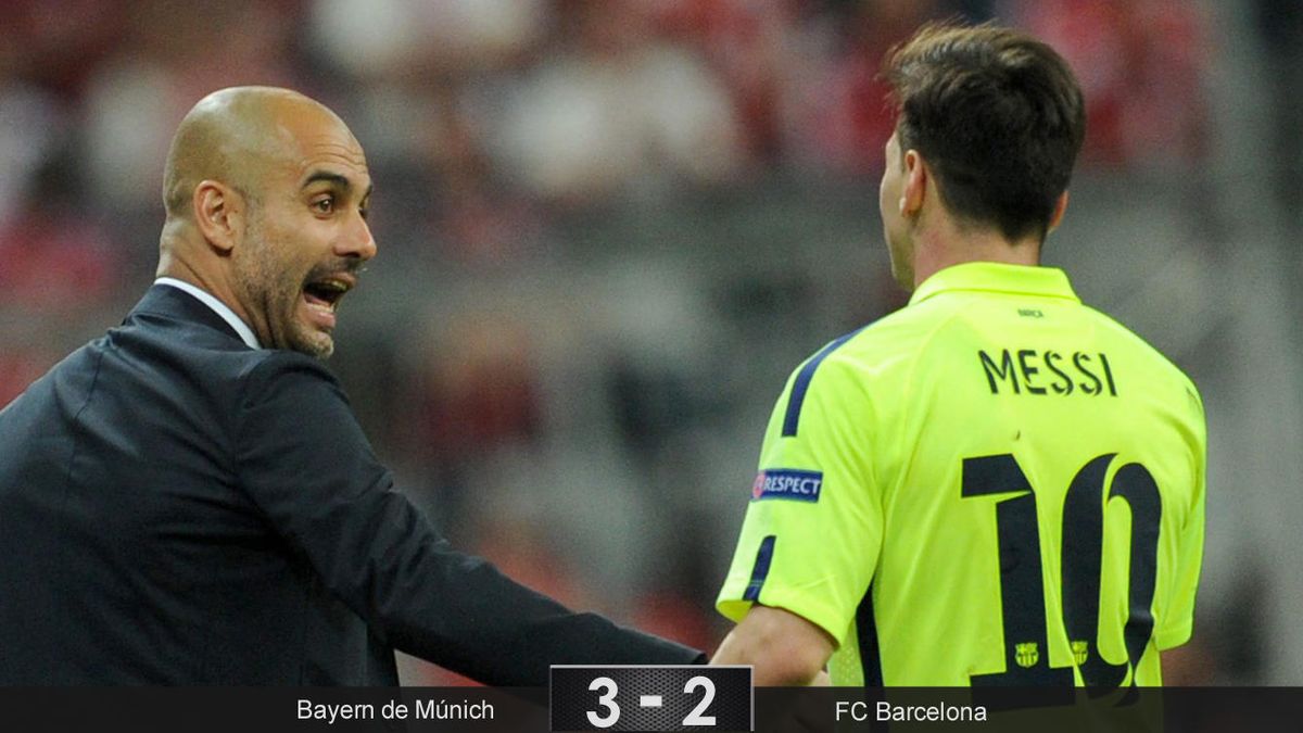 El Bayern de Pep gana en Múnich, pero será el Barça de Messi el que esté en Berlín