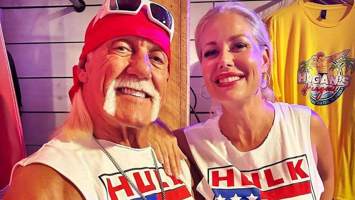 La boda secreta de Hulk Hogan a sus 70 años