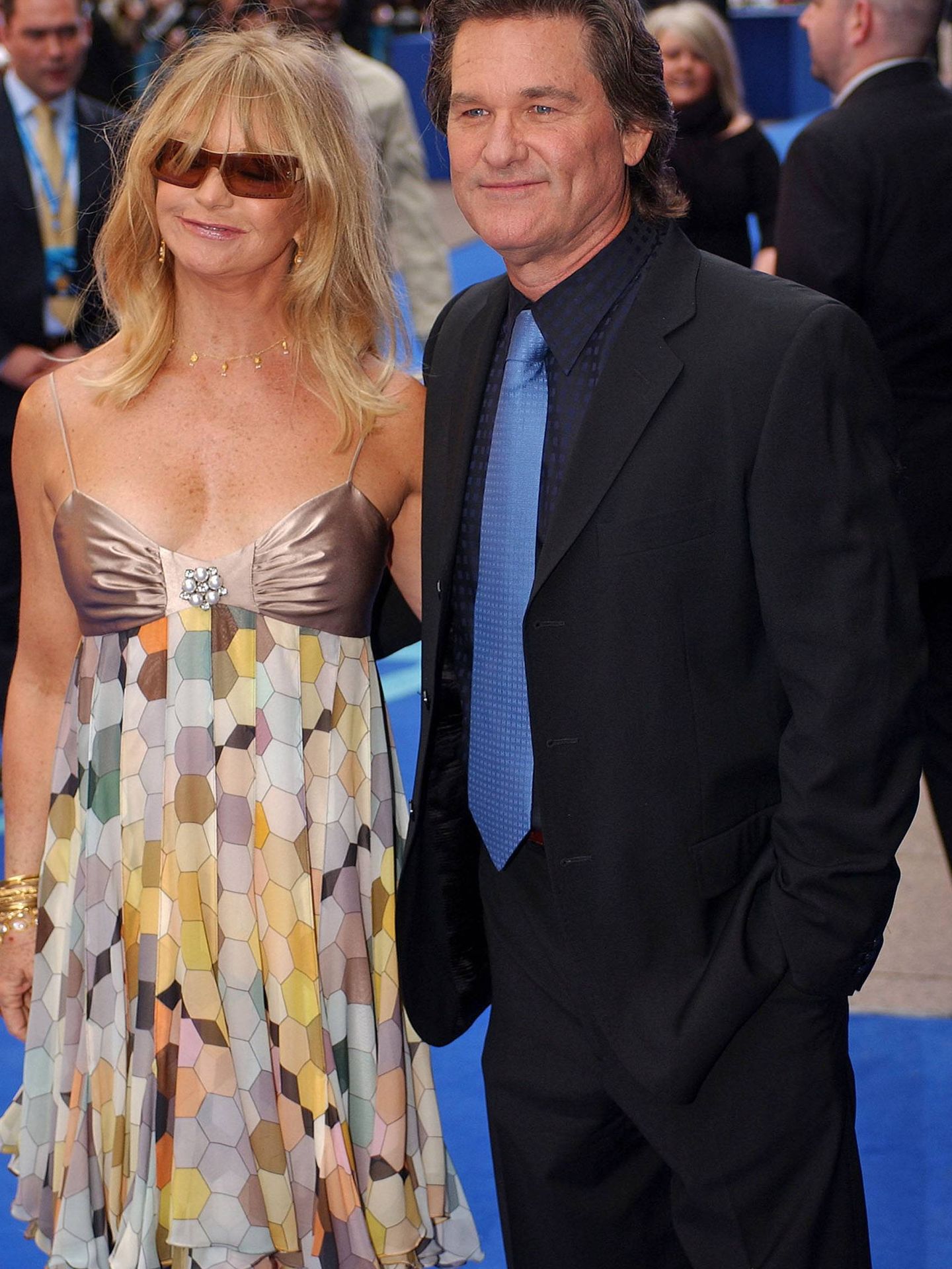Goldie Hawn y Kurt Russell. (CP)