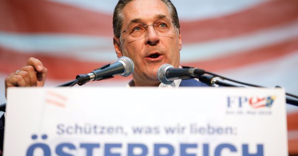 Foto: Heinz-Christian Strache, exvicecanciller austriaco acusado de negociar ayuda a su campaña con oligarcas rusos