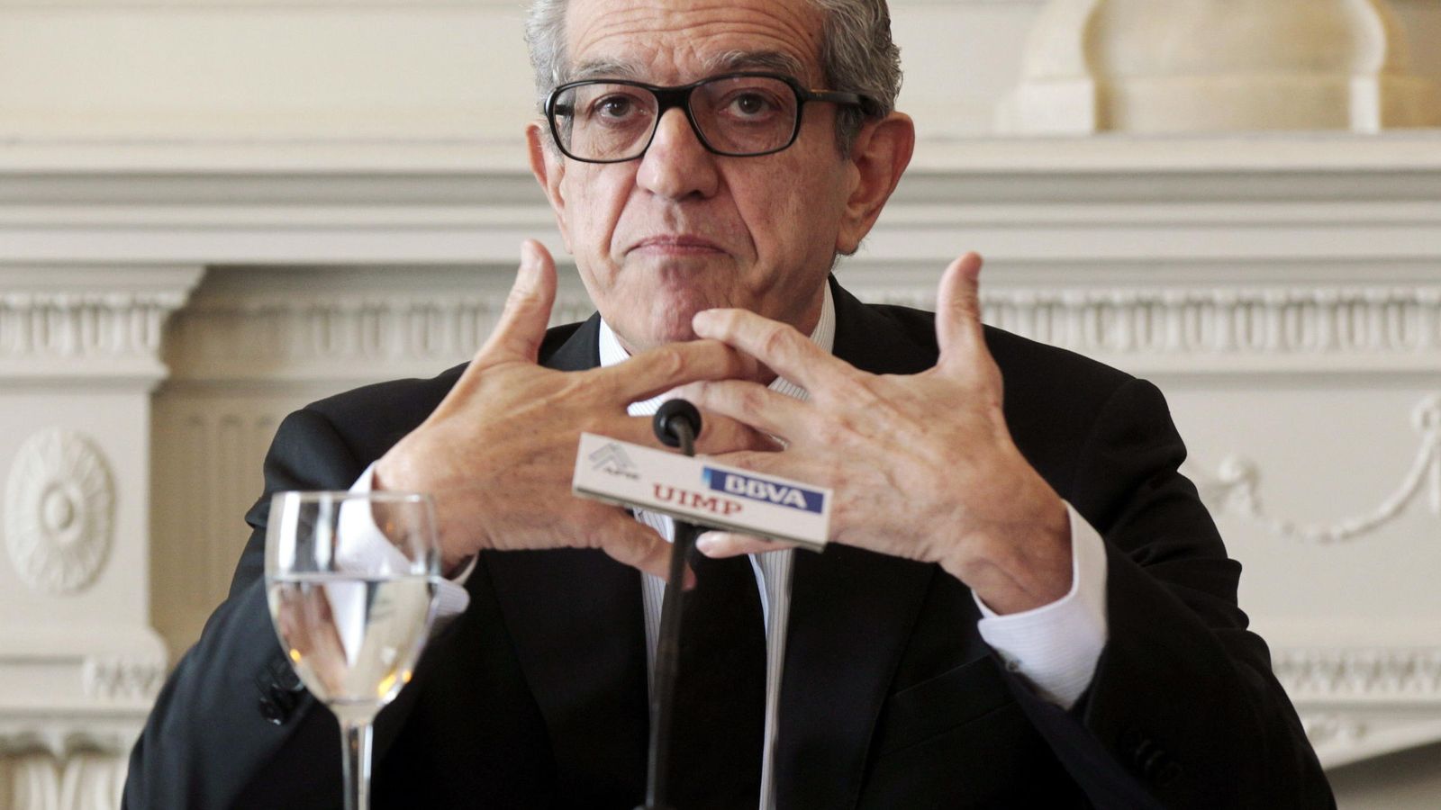 Foto: El presidente de Unicaja, Braulio Medel. (EFE)