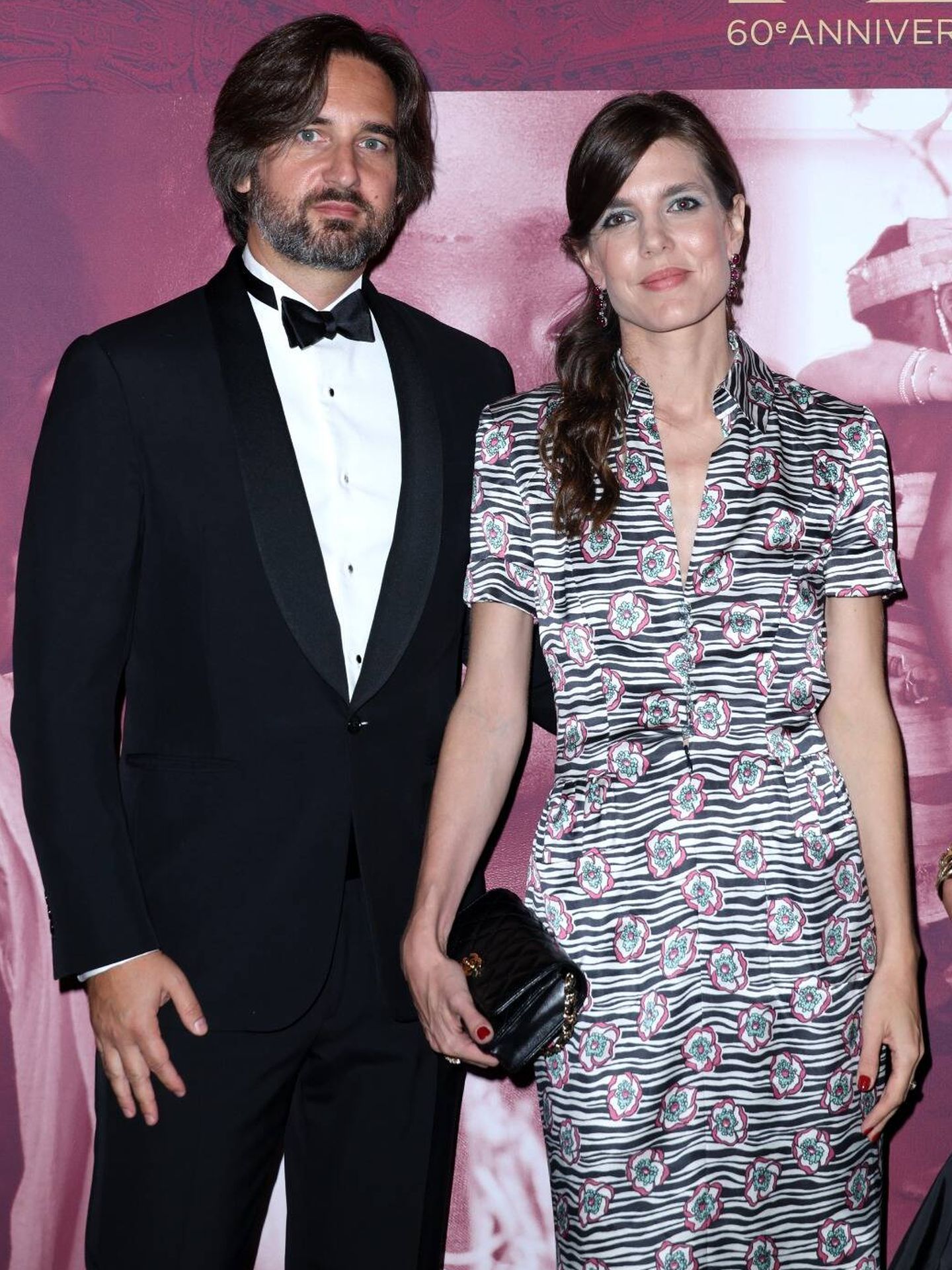 Dimitri Rassam y Carlota Casiraghi. (Getty Images)