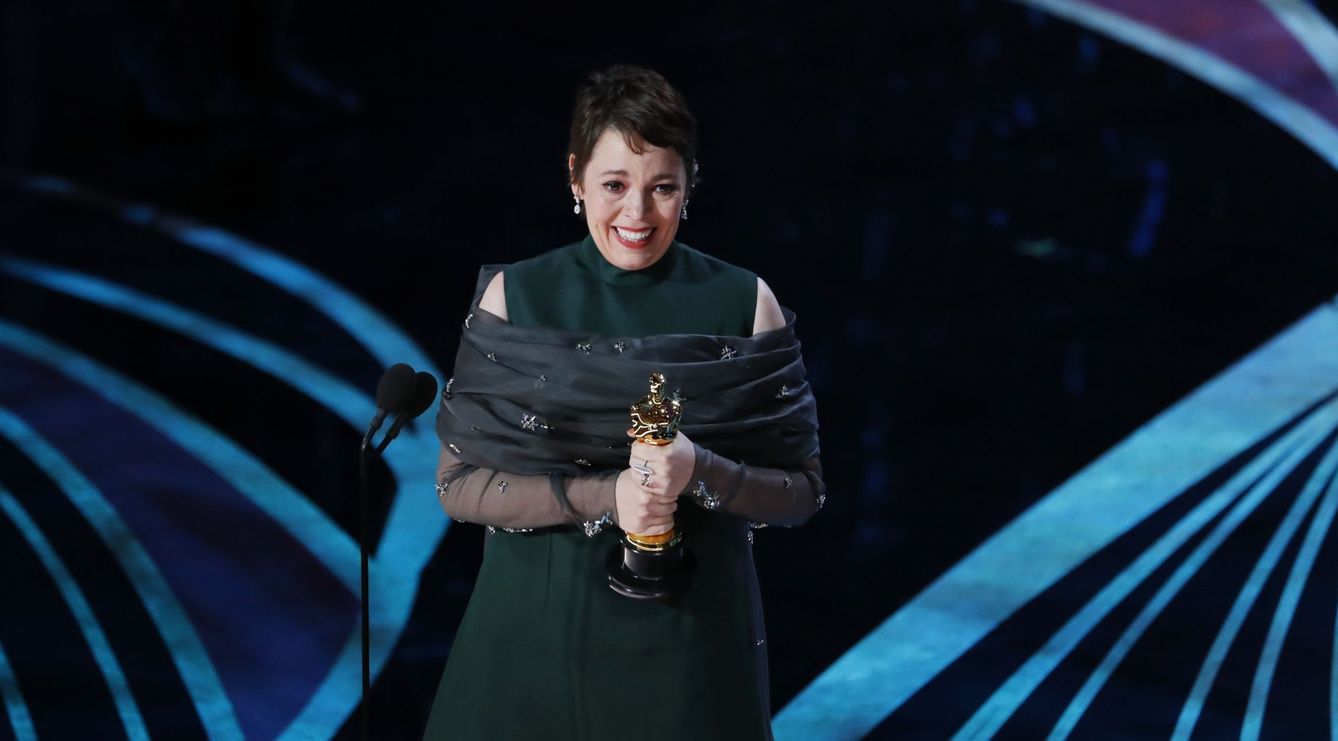 Olivia Colman recoge el Oscar a la Mejor Actriz por 'La favorita'