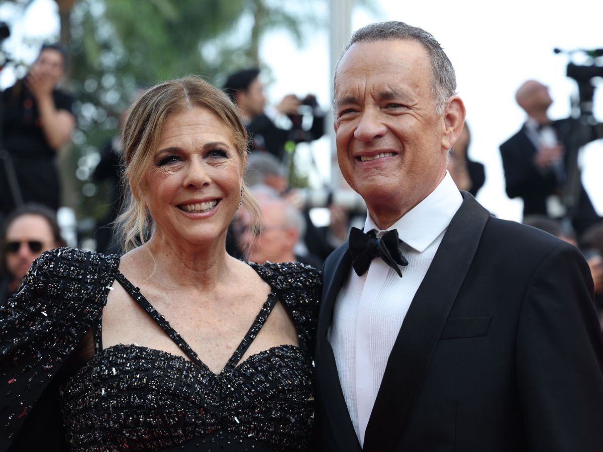 Foto: Tom Hanks y su mujer, Rita Wilson, en el Festival de Cannes. (EFE/EPA/Guillaume Horcajuelo)
