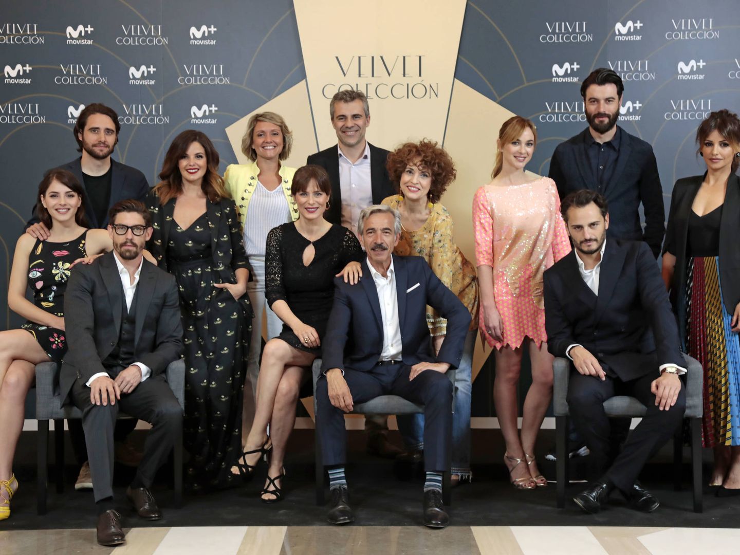 Imanol Arias, Adriana Ozores, Marta Torné, Mónica Cruz, Andrea Duro... en 'Velvet Colección'. (Movistar+)